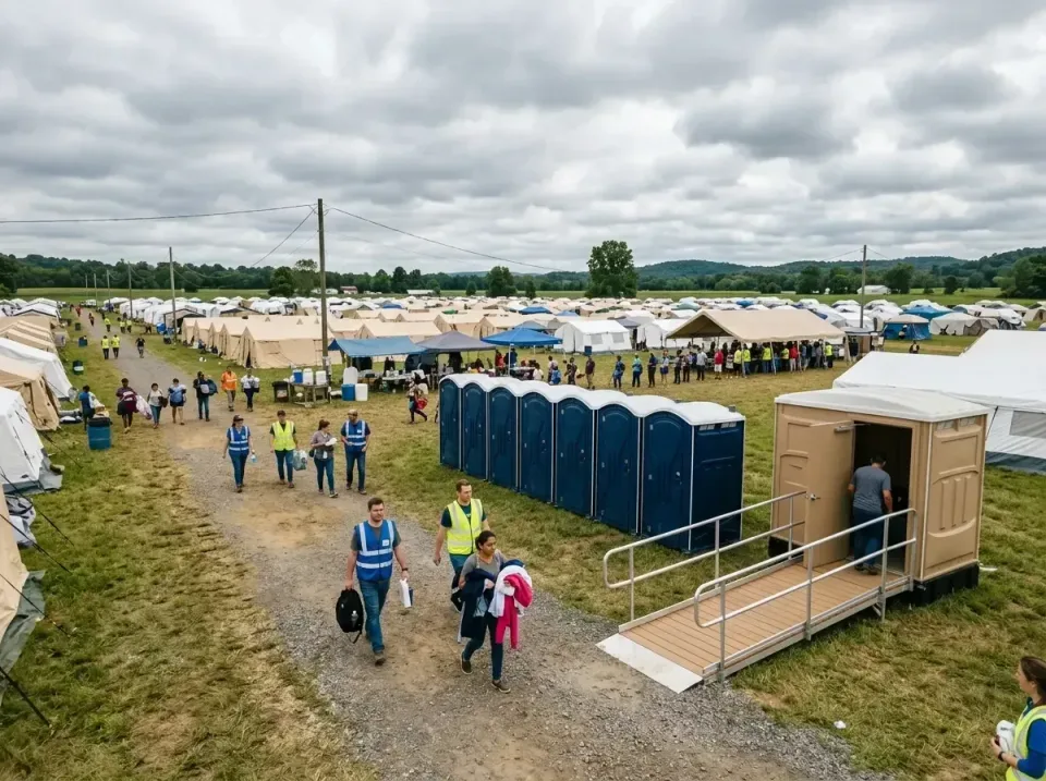 disaster-relief-camp-restrooms-010 — frequently asked questions, Dumpster & Portable Bathrooms Rental in Clinton, IN